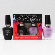 CUCCIO Colour Veneer Match Makers Duo Kit - 6144 SOUL SURFER 0.43oz Lilac Purple