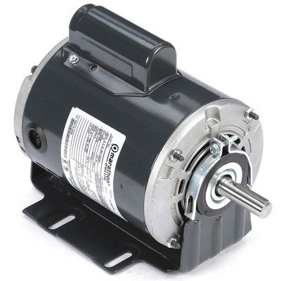 LEESON 056C17D2097 GP Motor,1/2 HP,1,725 RPM,115/230V AC,56 19YW16
