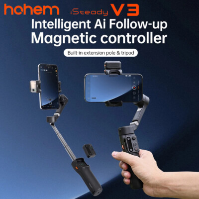 Hohem iSteady V3 Phone Gimbal Stabilizer with Magnetic AI
