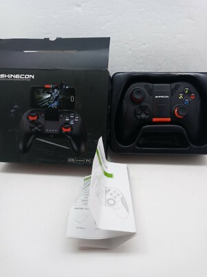 SC-B04 Wireless Bluetooth Gamepad Remote Game Controller with MobilePhone Holder