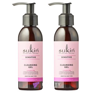 sukin sensitive cleansing gel