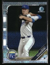 Brady Singer 2019 Bowman Chrome Prospects Mojo Refractors #BCP-110 Baseball