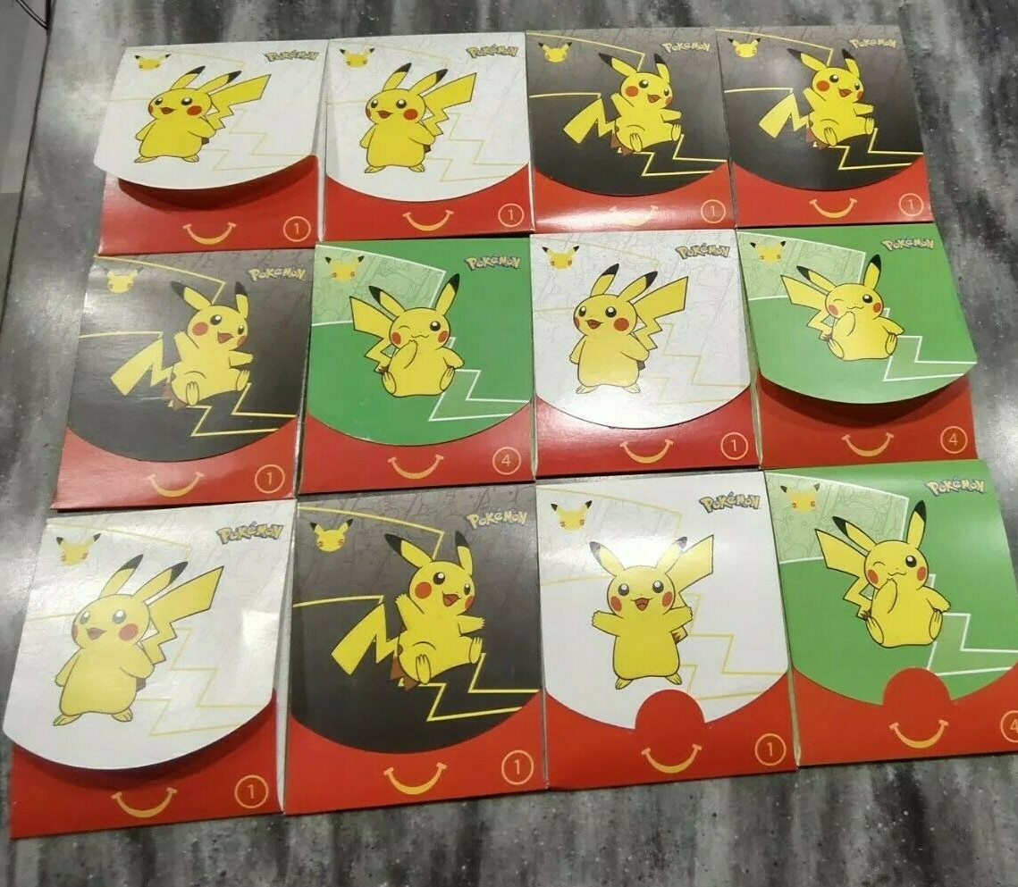pokemon MEGA McDonald’s Exclusive promo Pokemon Card Game MEGA McDonald's Happy Set 2025 Promo Card