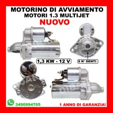 MOTORINO DI AVVIAMENTO NUOVO FORD KA 1.3 TDCI DA 2008 KW55 CV75 169A1000 FD4 232