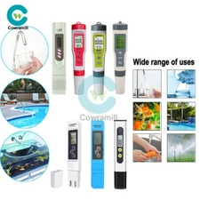 PH/EC/TDS/TEMP Digital Water Quality/Temperature Detection Tester Pen Series