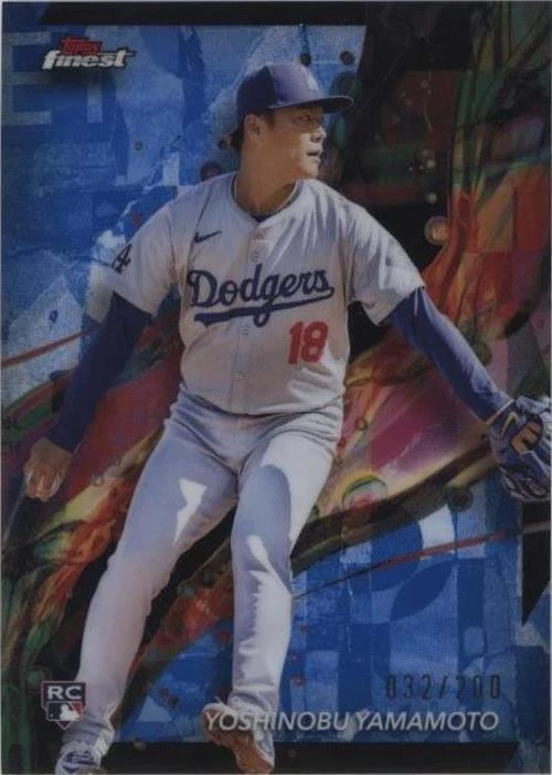 2024 Topps Finest - Yoshinobu Yamamoto #50 for sale | eBay
