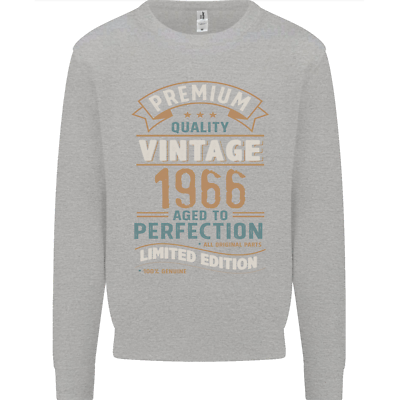 59th Birthday Gift Shirt For Men - Vintage 'Original Parts 1966' Retro Design T-Shirt