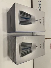 2 Genuine BUZZBGONE ZAP  LED Bug Zappers  Kills Mosquitos  Rechargeable. Read