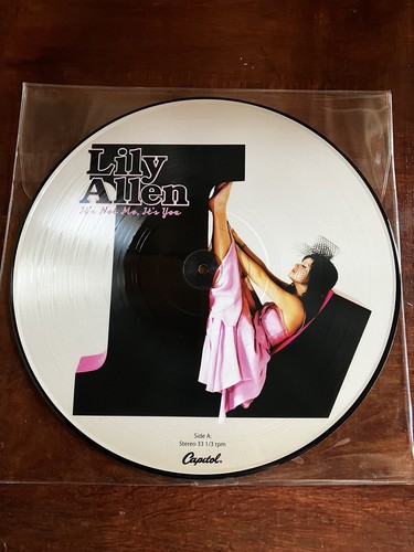 Lily Allen – It's Not Me, It's You LP 2009 US ORIG Picture Disc Capitol Records - Picture 3 of 4