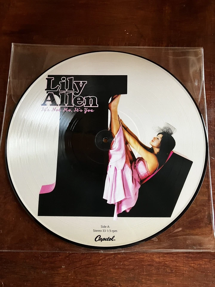 Lily Allen – It's Not Me, It's You LP 2009 US ORIG Picture Disc Capitol Records - Image 3 of 4