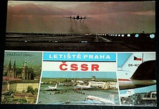 45182 AK Airplane International Airport Letiste Praha CSSR