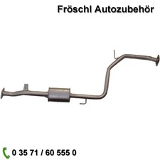 für Mazda 323 Limousine Mittelschalldämpfer Auspuff Mitte Mitteltopf neu a*