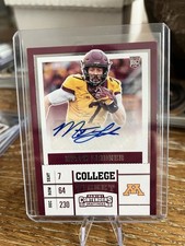 2017 Panini Contenders Draft Picks - College Ticket Mitch Leidner #231 (AU, RC)