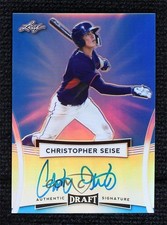 2017 Leaf Metal Draft Blue 5/25 Chris Seise Christopher Seise #BA-CS1 Auto 0w3