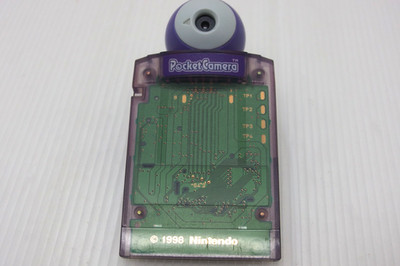 Gameboy Pocket Camera Clear Purple Cart official Nintendo Japan Game boy