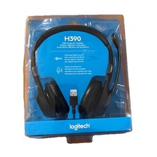 Logitech H390 Black Over the Ear USB Headset