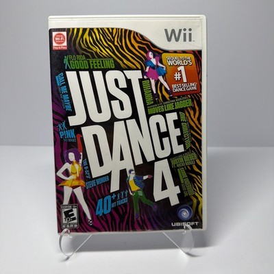 Ubisoft Just Dance 4 Nintendo Wii 2012 Music & Dance Multiplayer NTSC 