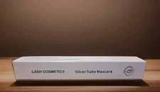 VIBELY Lash Cosmetics Silver Tube BLACK Mascara 0.35 oz SEALED Exp: 11/05/2027