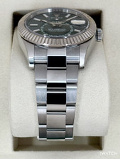 2025 Rolex Sky-Dweller 42mm 336934 Stainless Steel Oyster Green Dial 3