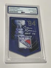 Sam Rosen Signed Card PSA DNA PSA/DNA Slabbed Auto IP NY Rangers Stanley Cup f