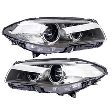 Pair Xenon Headlight for BMW 5 Series F10 F11 LC 13-17 63117343913/4 Left Right