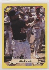 1987 Classic Update Yellow Travel Edition Kirby Puckett #112 HOF 1b8