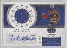 2021 Crown Royale Knights of the Round Table Jersey 57/99 Fat Lever Auto