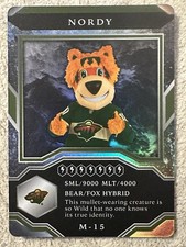 2021-22 Upper Deck MVP - Mascots Nordby #M-15