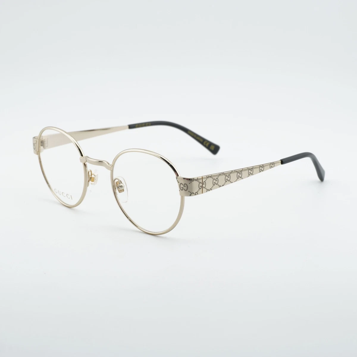 Gucci Gold 41 mm - 50 mm Lens Socket Width Eyeglass Frames  display picture 3