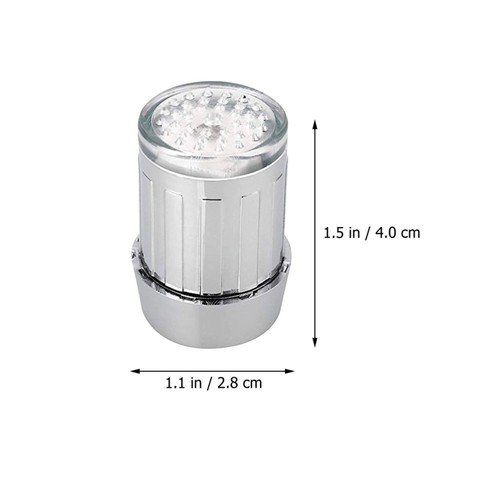 2 Pieces Temperature-controlled Faucet Luminous Aerator Sink Accessories Swivel - Picture 11 of 12