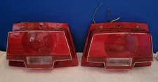  Vintage Stimsonite 520 RV Camper Trailer Motorhome Taillights Used