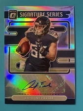 2021 Optic Anthony Firkser Signature Series Silver Prizm Auto SP Titans 🔥🔥