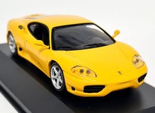 Ixo 1/43 - Ferrari 360 Modena 1999 Yellow Supercar Diecast Scale Model Car