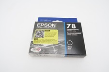 Epson 78 Black Ink Cartridge Expires 07/2025 Genuine New Sealed T078120