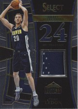 2017-18 Select Draft Selections Memorabilia #1 Tyler Lydon - BSK