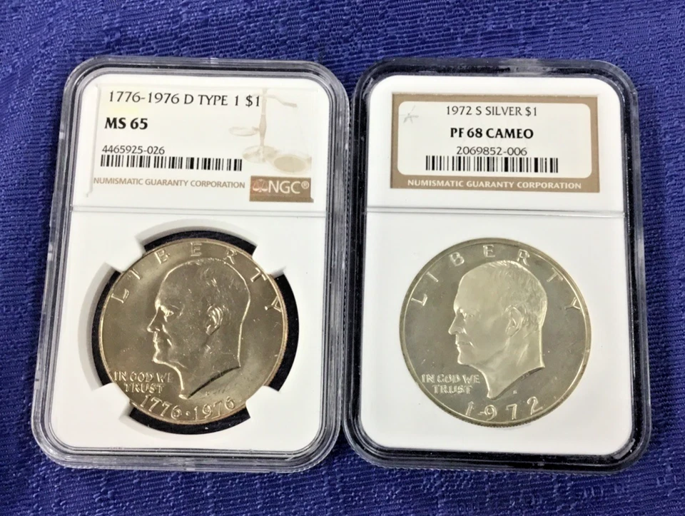 HOLDERED COIN LOT NGC, PCGS, ICG, NCS, DIY & MORE, 33+ COINS & MEDALS w/SILVER - Image 2 of 4