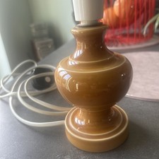Vintage Doulton Brown Ceramic Lamp base