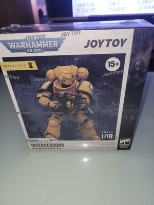 Joytoy Warhamner 40K Intercessors Imperial Fists 1/18 Scale Action Figure New 
