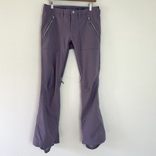 Burton Snow Pants Dryride Purple Snowboard Ski Sled Pockets Winter Size Small S