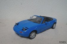Kyosho Mazda Miata MX 5 1 18 miniature car Blue Mazda Eunos Roadster pop up head