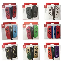 Nintendo Switch 1 Pair Joy-Con Controller With Strap, Multiple Color Available