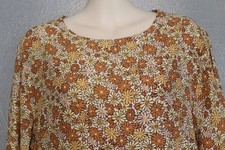 Faithfull The Brand Vintage Floral Print Woven Mini Dress Size 6