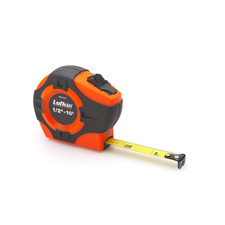 Lufkin P1000 Series 3/4 In. X 12-Ft. Hi-Viz Orange Yellow Clad A2-Blade Power Re