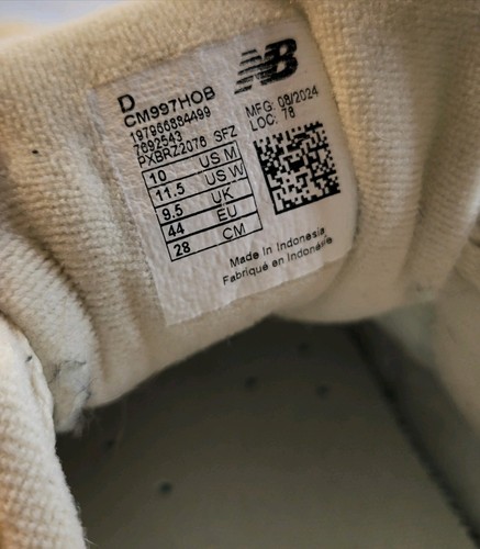 Balance 997 Made in USA CM997HOB Tan/Sand Shoes Size Mens 10 / Womens 11.5 - Picture 7 of 7