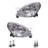Scheinwerfer Set H1/H7 FüR CitroëN Xsara Coupe N0 N1 N2 Inkl. Osram Lampen