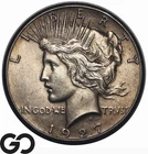 1927 Peace Dollar, Choice Unc++