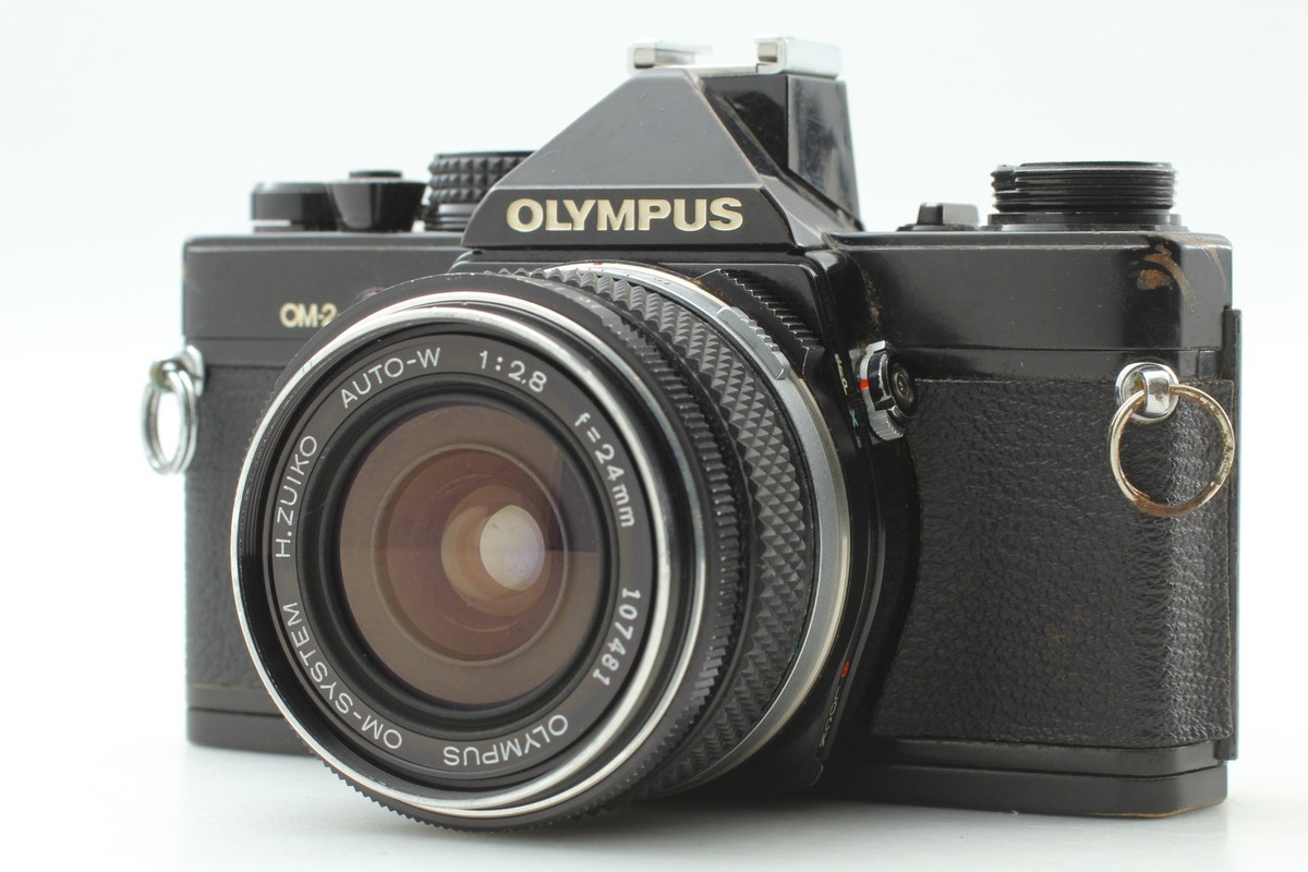 ■ 美品 ■オリンパス　OLYMPUS OM-2N+H.ZUIKO AUTO-W □ 美品 □オリンパス OLYMPUS OM-2N+H.ZUIKO AUTO-W Near MINT