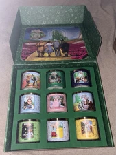 GOOSE CREEK WIZARD OF OZ 14.5 OUNCE COMPLETE 9 CANDLE BOX SET WICKED WITCH MORE