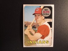 1969 Topps Baseball Max Alvis Card # 145