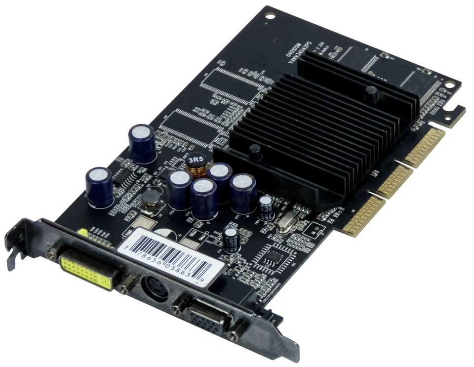 XFX Geforce FX5200 128MB DDR AGP PV-T34K-NAHG - Image 2 of 2